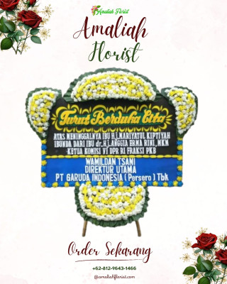 Papan Bunga Duka di Pengantungan
