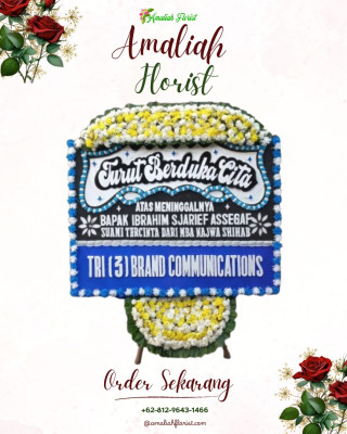 Papan Bunga Duka di Pengantungan
